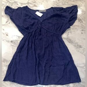 NWT Rays Sun - Navy Beach Cover up
